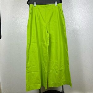 Megan Renee | Bright Green Wide-Leg Pants